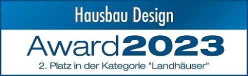 Hausbau Design Award 2023 - 2. Platz Kategorie Landhäuser