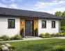  Easy Bungalow 84 - Eingangsbereich auf der Traufseite des Luxana Bungalow 84, funktionale Planung mit direktem Zugang zur Diele