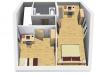  Klassik 11.28 Individuell planen & bauen - Einfamilienhaus - 3D Innenansicht Dachgeschoss 