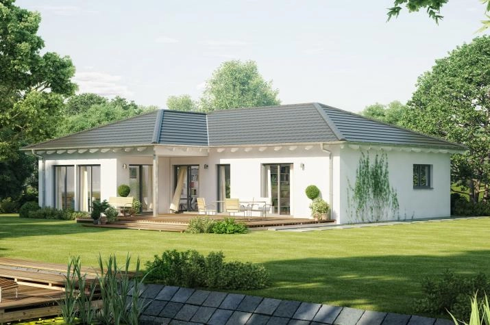 Landhaus, mit Walmdach, 110 m² Wohnfläche