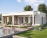 AMBIENCE 77 V4 - Moderner Flachdach-Bungalow mit Übereck-Panorama-Erker und Gartenlounge AMBIENCE 77 V4 - Moderner Flachdach-Bungalow mit Übereck-Panorama-Erker und Gartenlounge