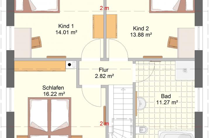 Aktionshaustyp Sonderedition Classico 120 SD90 - Dachgeschoss