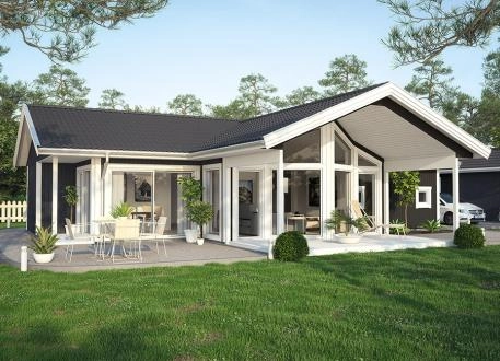 Bungalow Ausbauhaus - 94  Kaufpreis  154.870.-- € inkl.  19% MwSt. Panoramagiebel