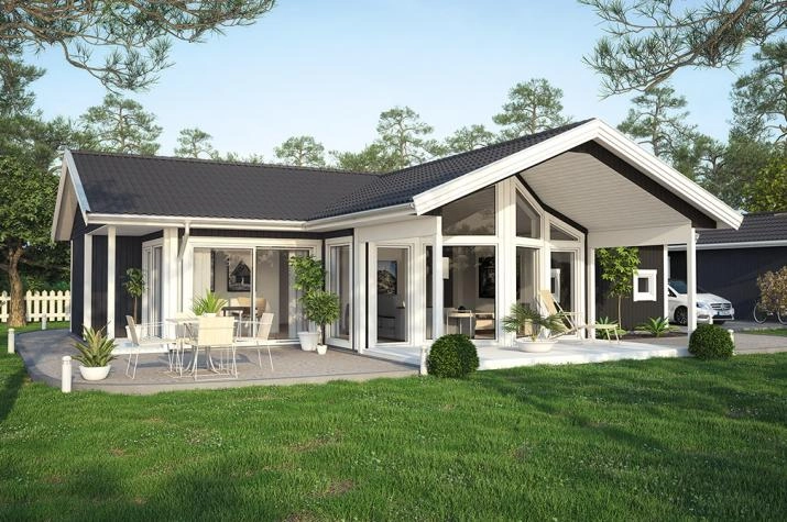 Ausbauhaus - 94  Kaufpreis  154.870.-- € inkl.  19% MwSt. Panoramagiebel 