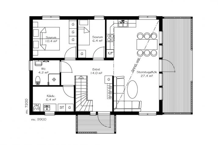 Ausbauhaus 125 Kaufpreis 151.300.-- € inkl. 19% MwSt. Panoramagiebel