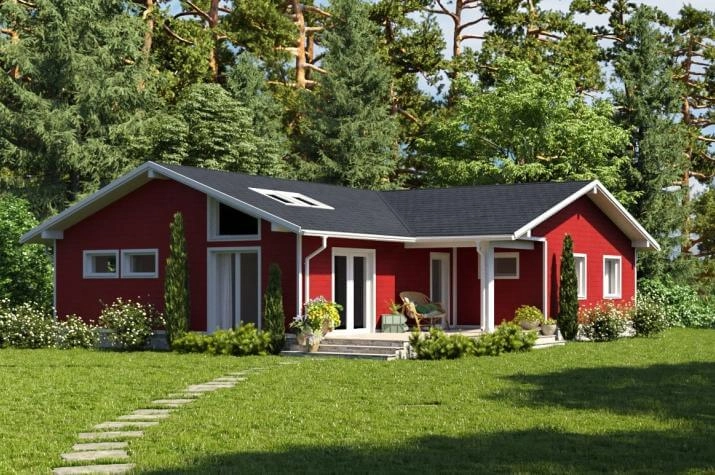 Bungalow, mit Satteldach, 113 m² Wohnfläche