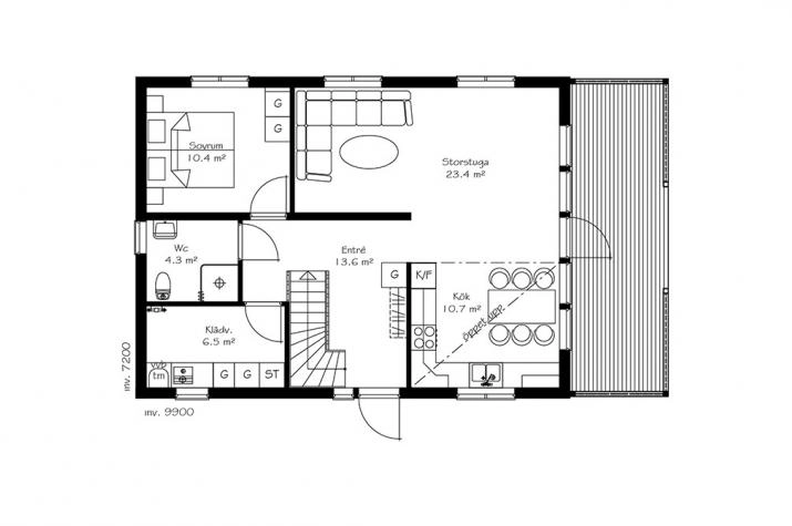 Ausbauhaus 134 Kaufpreis 160.580.-- € inkl. 19% MwSt. Panoramagiebel
