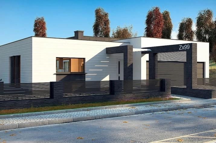 Moderner Bungalow mit Doppelgarage