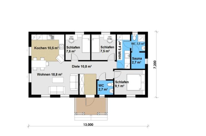 Ausbauhaus 94 A  Kaufpreis 102.110.-- € inkl. 19% MwSt. - 