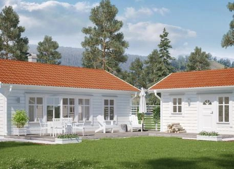 Bungalow Ausbauhaus mit Gästehaus  Kaufpreis: 119.240.-- € inkl. 19% MwSt.