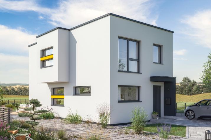 BALANCE 120 V3 - Traumhaus im Bauhausstil – ideal für schmale Grundstücke