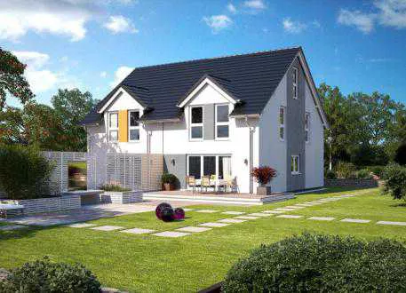 Blockhaus Bärenhaus Doppelhaus Duo 117