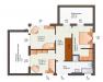 Bauhausvilla - Flachdach - bis zu 2 Dachterrassen - schlüsselfertig - Grundrissvorschlag OG Bauhausvilla - Flachdach - bis zu 2 Dachterrassen - schlüsselfertig - Grundrissvorschlag OG