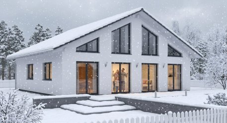 haus_mit_einliegerwohnung Bungalow 113 SD - Drevo Fertigbau