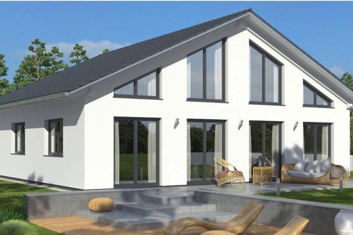 Bungalow 113 SD - Drevo Fertigbau - Ansicht Bungalow 113 SD - Drevo Fertigbau - Ansicht