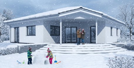 Bungalow 117 WD - Drevo Fertigbau