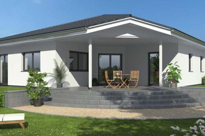 Bungalow 117 WD - Drevo Fertigbau - Ansicht