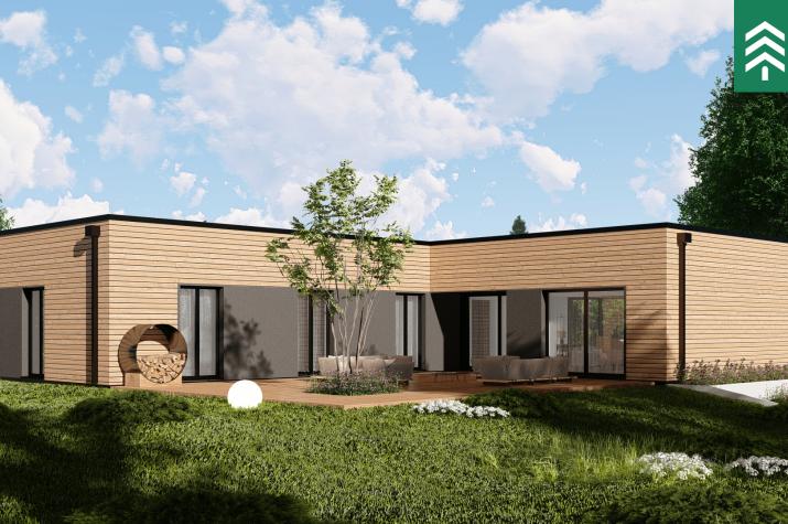 Bungalow 125 Ursa mit Bodenplatte - Bungalow 125 Ursa mit Bodenplatte -