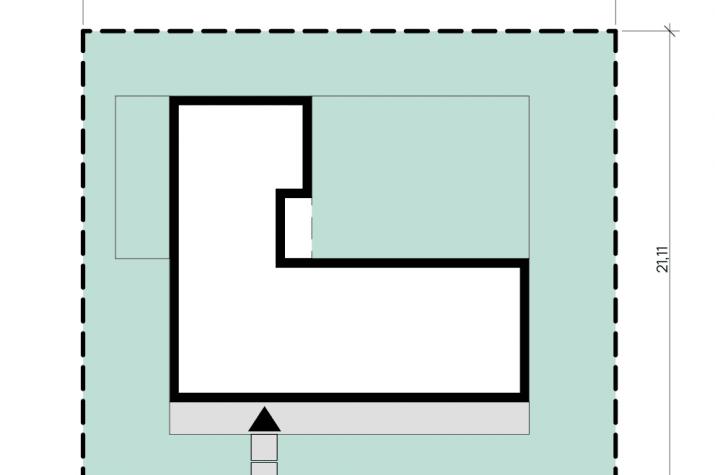 Bungalow 125 Ursa mit Bodenplatte - Bungalow 125 Ursa mit Bodenplatte -