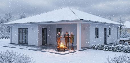 Bungalow 126 WD - Drevo Fertigbau