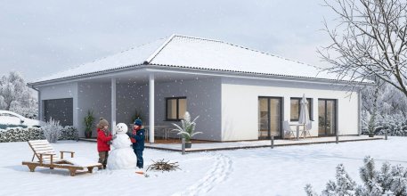 Bungalow 157 WD - Drevo Fertigbau
