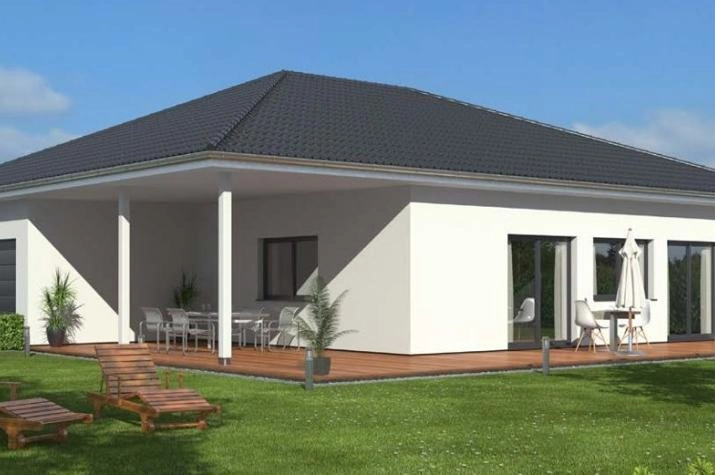 Bungalow 157 WD - Drevo Fertigbau