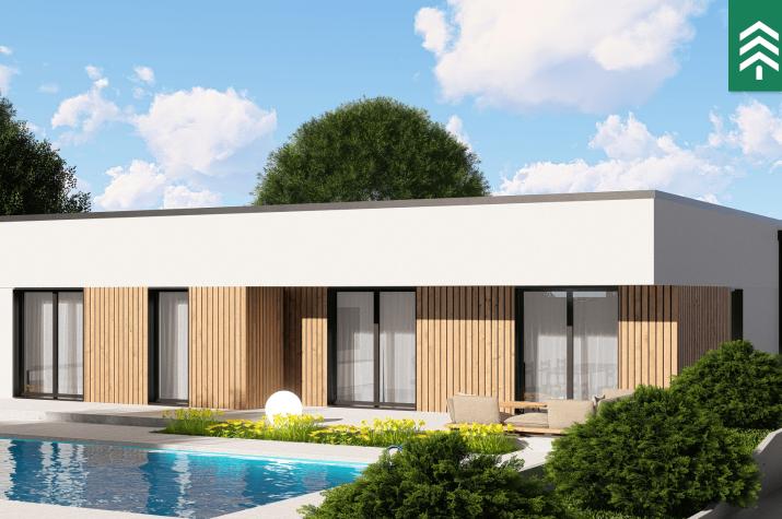 Bungalow 93 Adler mit Bodenplatte - Bungalow 93 Adler mit Bodenplatte -