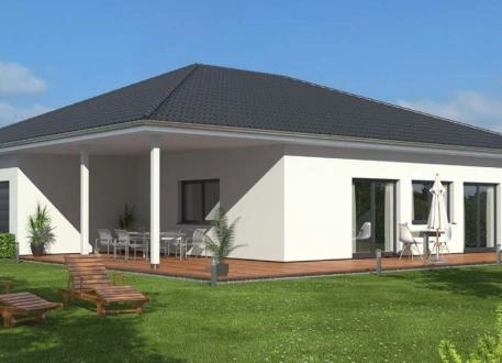 Einfamilienhaus Bungalow 99 WD - Drevo Fertigbau