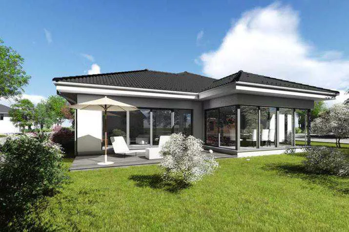 Luxushaus, mit Walmdach, 170 m² Wohnfläche