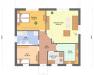 Bungalow Minni  84 qm Wohnfläche - Bungalow Minni 84 qm Grundriss Erdgeschoss