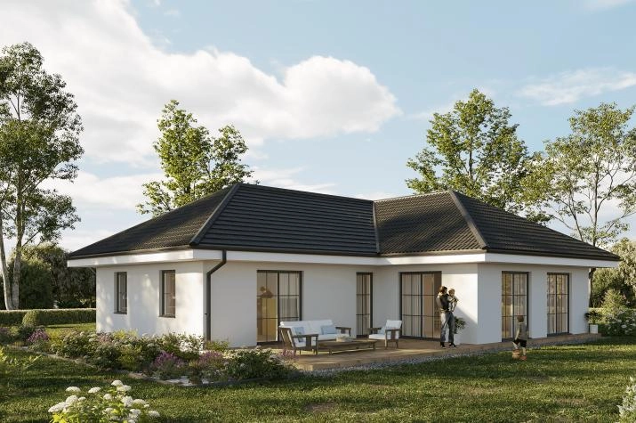 Bungalow Rostock mit Walmdach