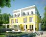 CELEBRATION 135 V4 XL - Helles Design-Doppelhaus mit Dachterrasse und Terrassen-Pergola