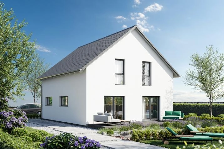 Stadthaus, mit Satteldach, 130 m² Wohnfläche
