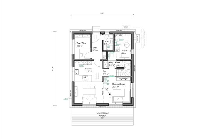 Chausseestraße 130 - Raumaufteilung EG Chausseestraße 130 - Raumaufteilung EG