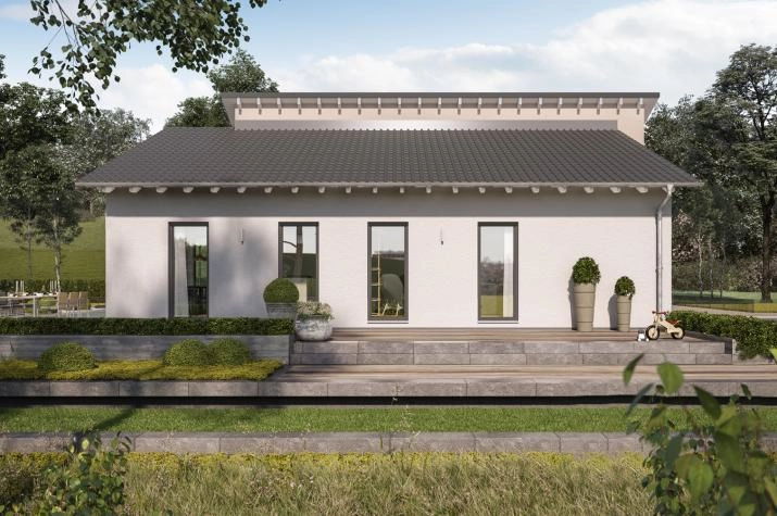 Zweifamilienhaus, mit Pultdach, 142 m² Wohnfläche
