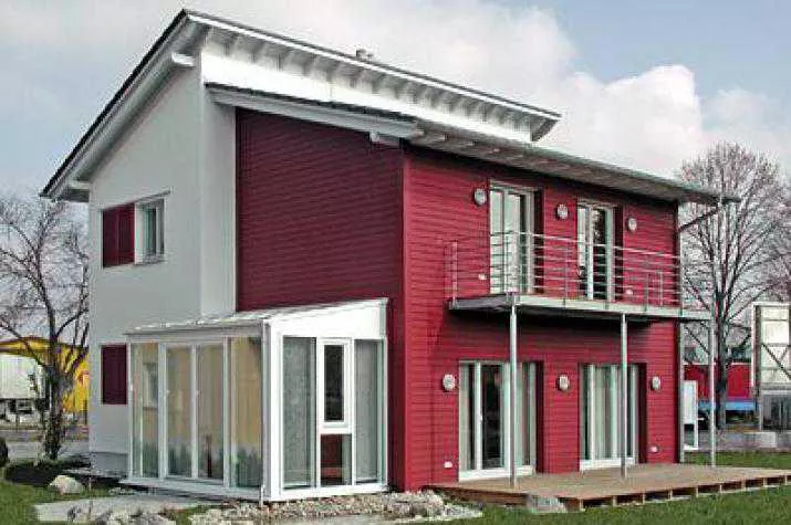 Einfamilienhaus D 132 mit Pultdach