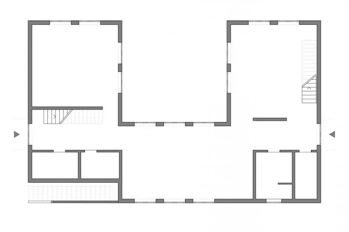 Grundriss Das Geschwisterhaus 2 in 1 H02, Grundriß EG schematisch