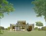 Das Patiohaus PAT07-H07 - Sichtbeton und Gartenansicht