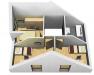 Doppelhaus Klassik 30.16 - 3D Anischt Dachgeschoss 