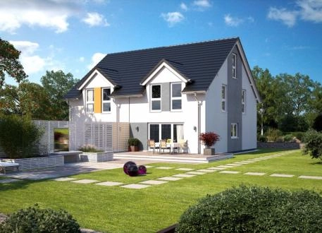 Doppelhaus Doppelhaushälfte - Klassik - schlüsselfertig