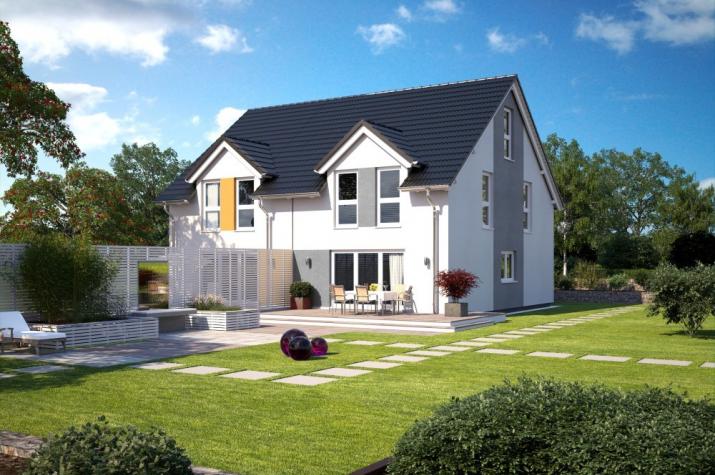 Doppelhaushälfte - Klassik - schlüsselfertig - Doppelhaushälfte DH 117