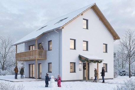 Dreifamilienhaus 233 SD - Drevo Fertigbau