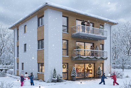 Dreifamilienhaus 377 WD - Drevo Fertigbau