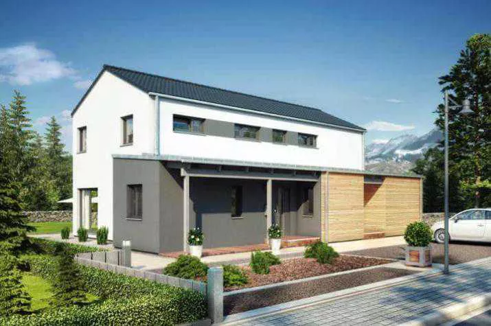 Zweifamilienhaus, mit Satteldach