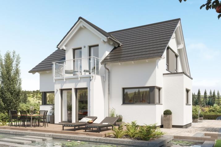 EDITION 125 V2 - Familienfreundliches Einfamilienhaus mit zwei Erkern und Balkon 