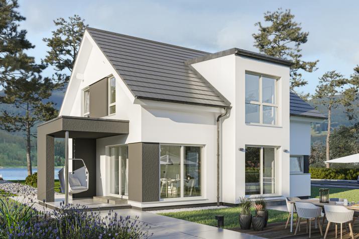 EDITION 134 V2 - Schickes Einfamilienhaus mit lichter Empore und Terrassenüberdachung
