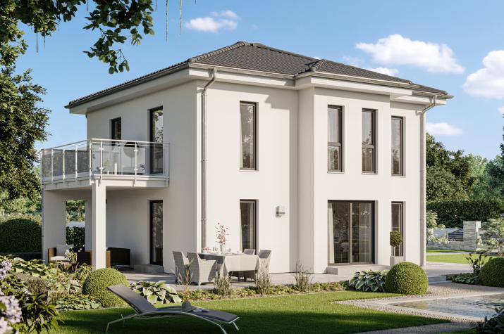 EDITION 134 V5 - Moderne Stadtvilla mit separatem Arbeitszimmer und großem Terrassenbalkon