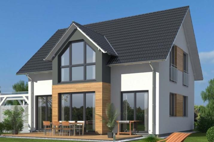 Einfamilienhaus 122 SD - Ansicht Einfamilienhaus 122 SD - Ansicht