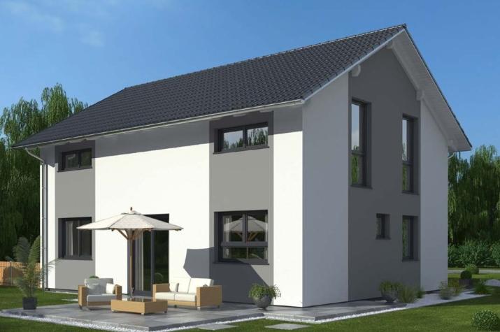 Einfamilienhaus 134 SD - Drevo Fertigbau - Ansicht