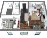 Einfamilienhaus 146 - 22 -190 - Erdgeschoss -3D